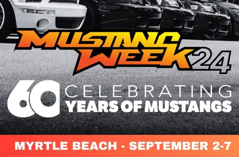 2024 Mustang Week Returns to Myrtle Beach